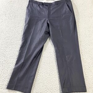 Santorelli Loro Piana Dress Pants Mens 40 Navy Wool Super 110s ROMA Italy